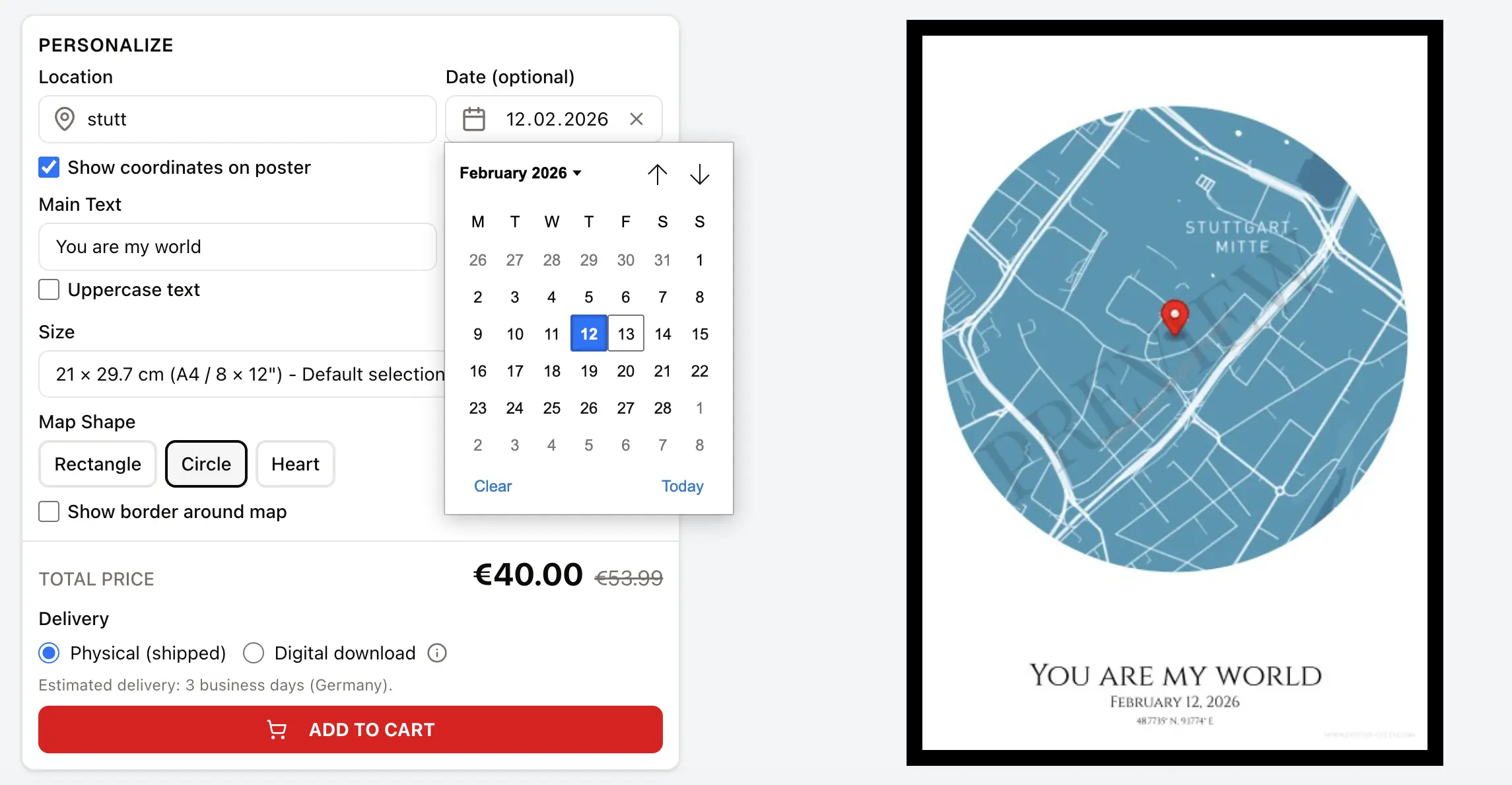 Custom Map Poster Generator - Image 6