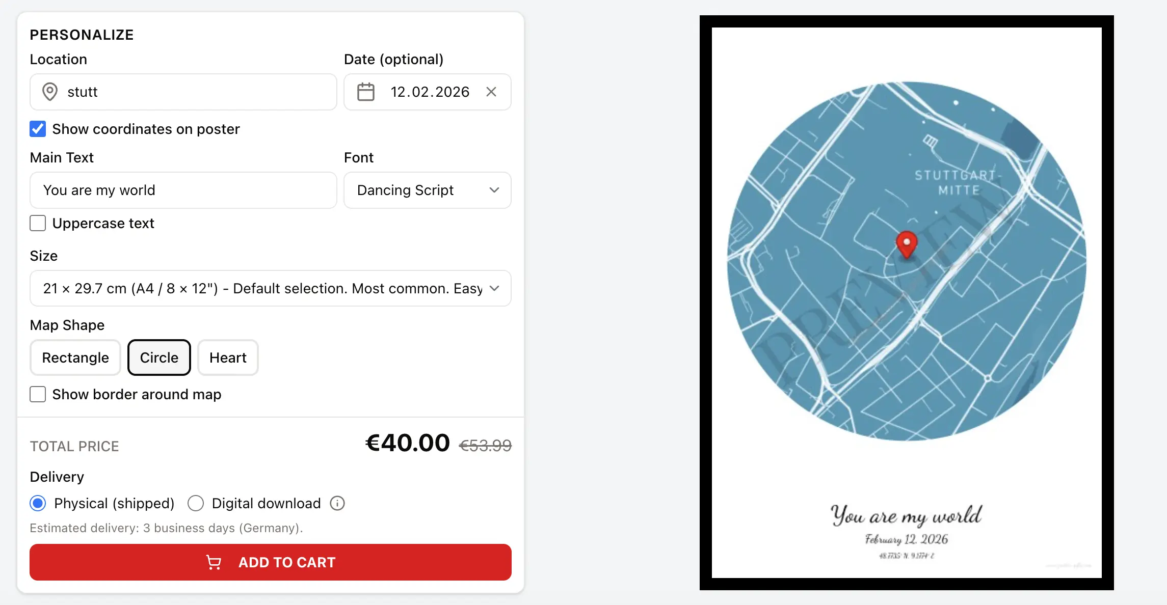 Custom Map Poster Generator - Image 7